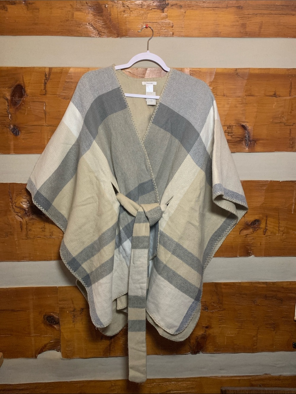 Maurices poncho cape